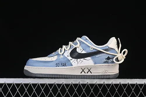All Categories Nk Air Force 1 Air Force Series Nk Air Force 1 Low Air Force Low Nike Air Force 1'07 Low "The Age of Cracks" Hand-painted Graffiti Age of Cracks Air Force One Low-top Casual Sports Shoes KS6896-555